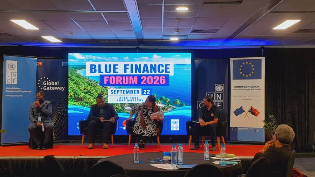 Panel at the Blue Finance Forum 2026